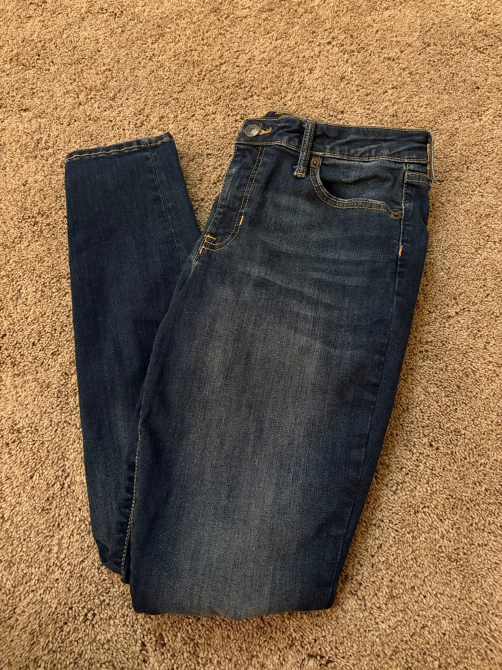 GAP Women's Dark Indigo Skinny Jeans